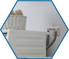 Waschmaschinen- und spülmaschinen-siphons