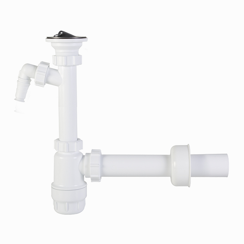 Wash-basin bottle trap with sink waste and nozzle, Ø40 mm outlet
