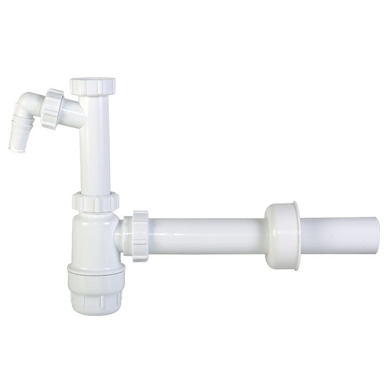 Wash-basin bottle trap with nozzle and without sink waste, Ø40 mm outlet