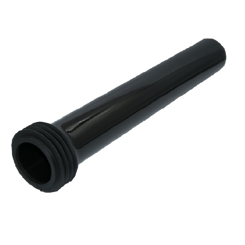 Ø45 mm inlet straight WC connector, 310 mm long