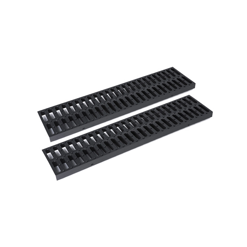 2x500 mm long plastic grid for drainage channel