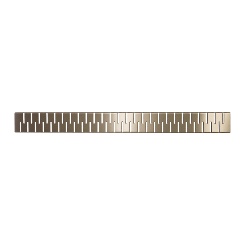 700 mm MEDIUM nerezová mriežka - s PVD povlakom v (medenej) farbe