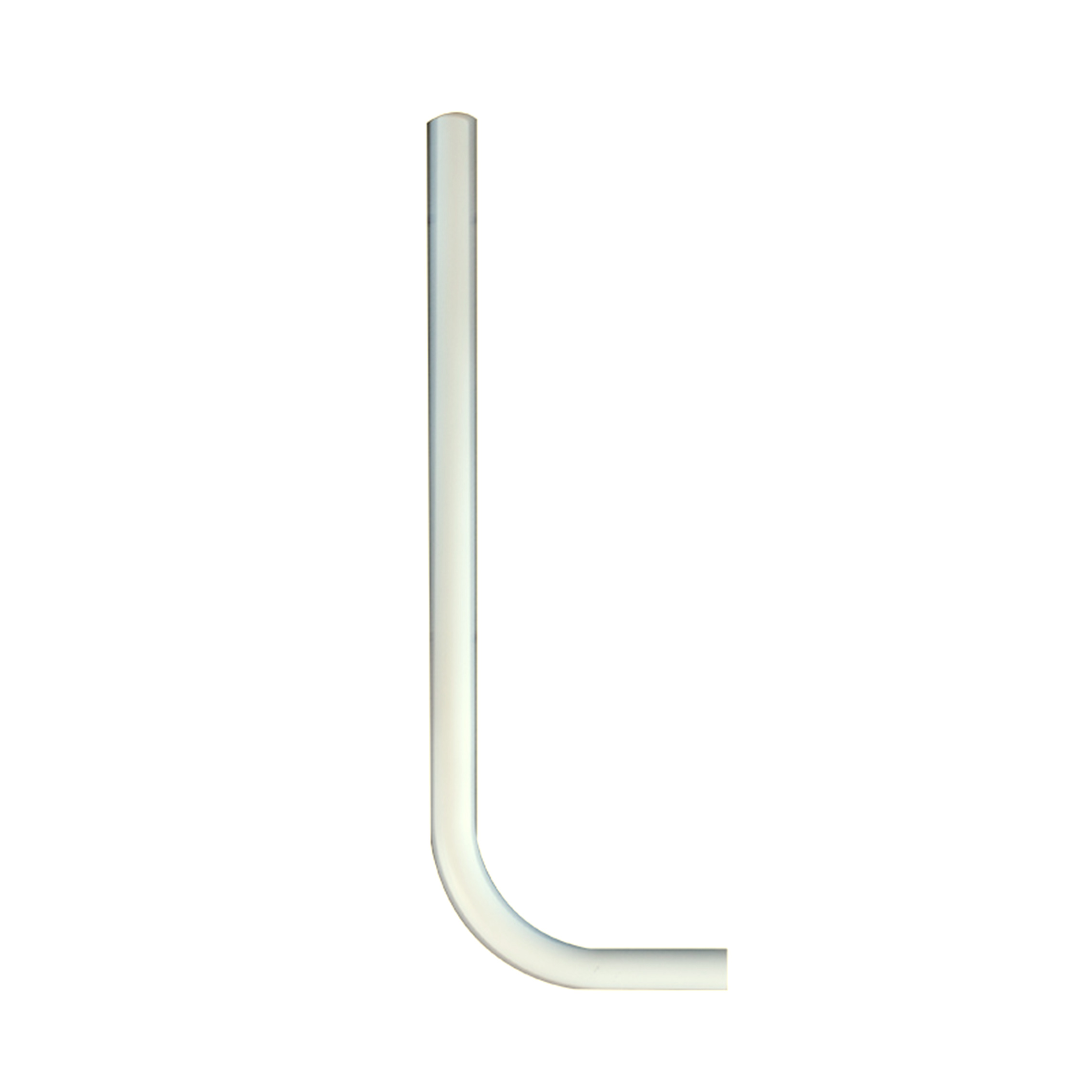 Ø32 mm (white) plastic waste pipe, short