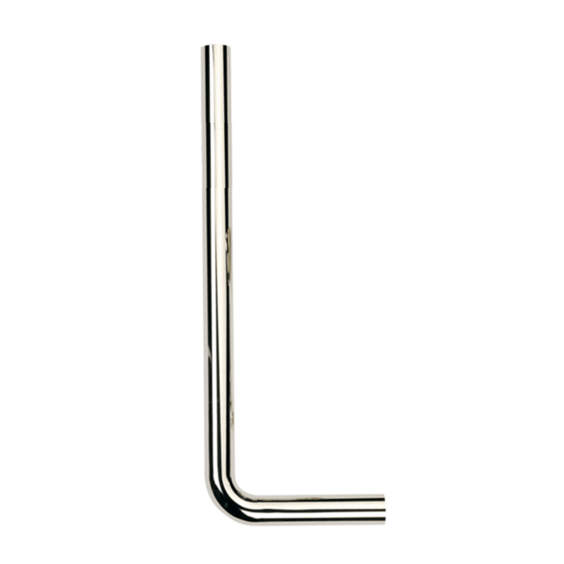 Ø32 mm chrome covered waste pipe, short