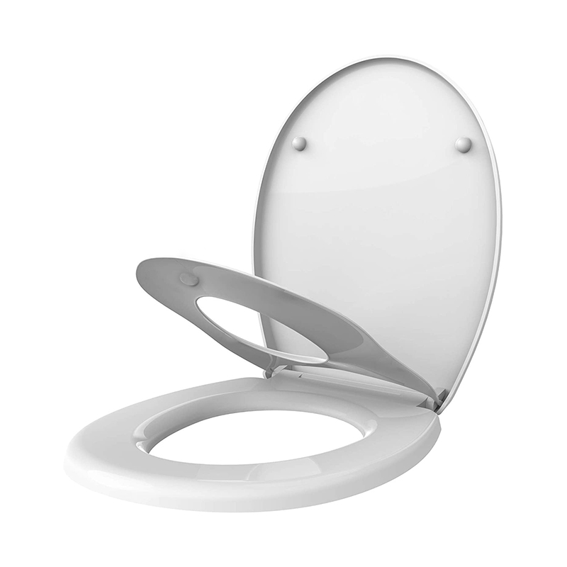 Child Friendly soft-close top fixing toilet seat